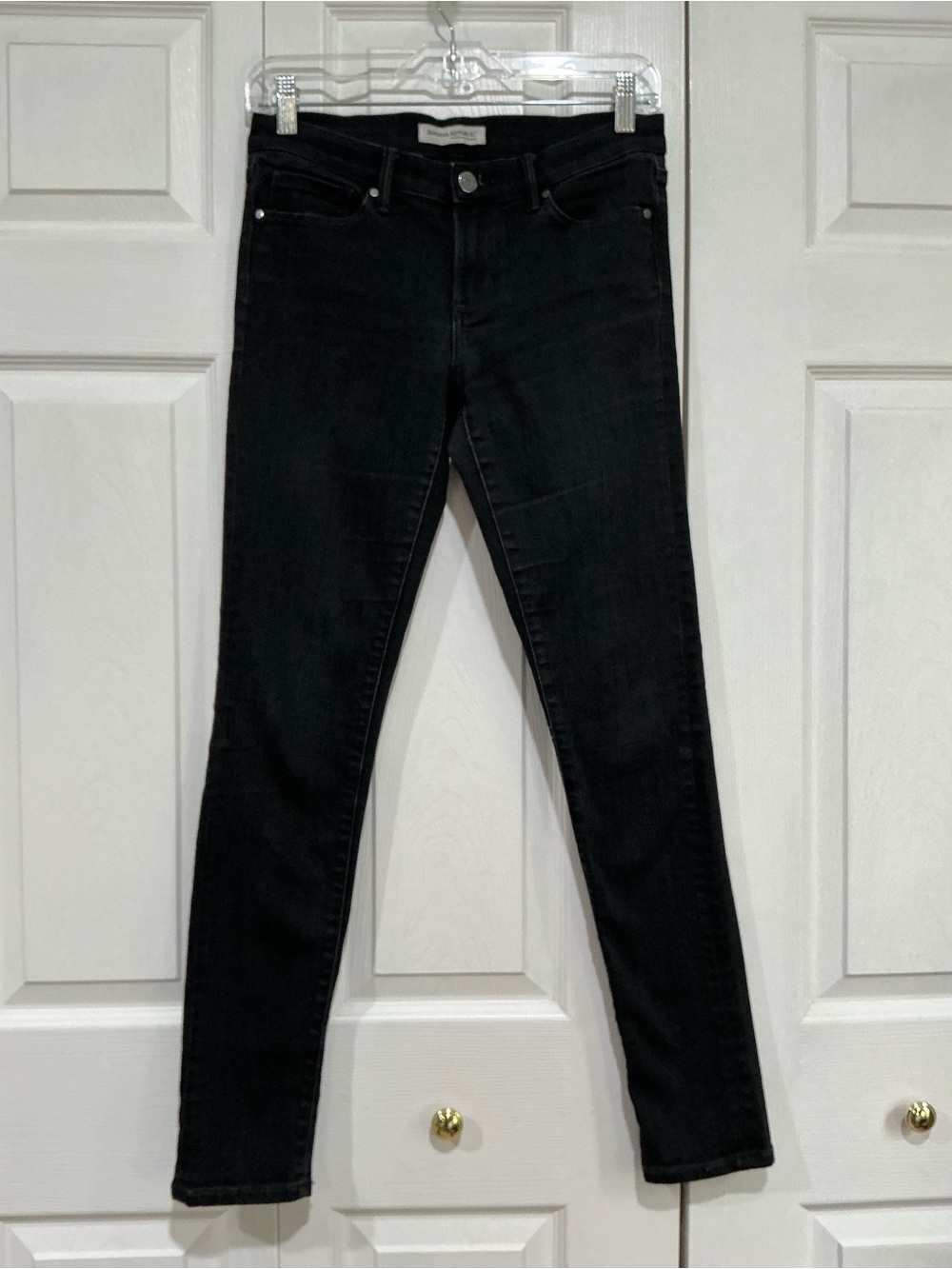 💙 Banana Republic Women’s Black Denim Skinny Jeans - 2 / 26 (01617)